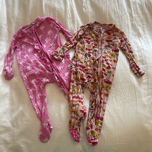 The sold out Barbie x Posh Peanut ruffle onesies!